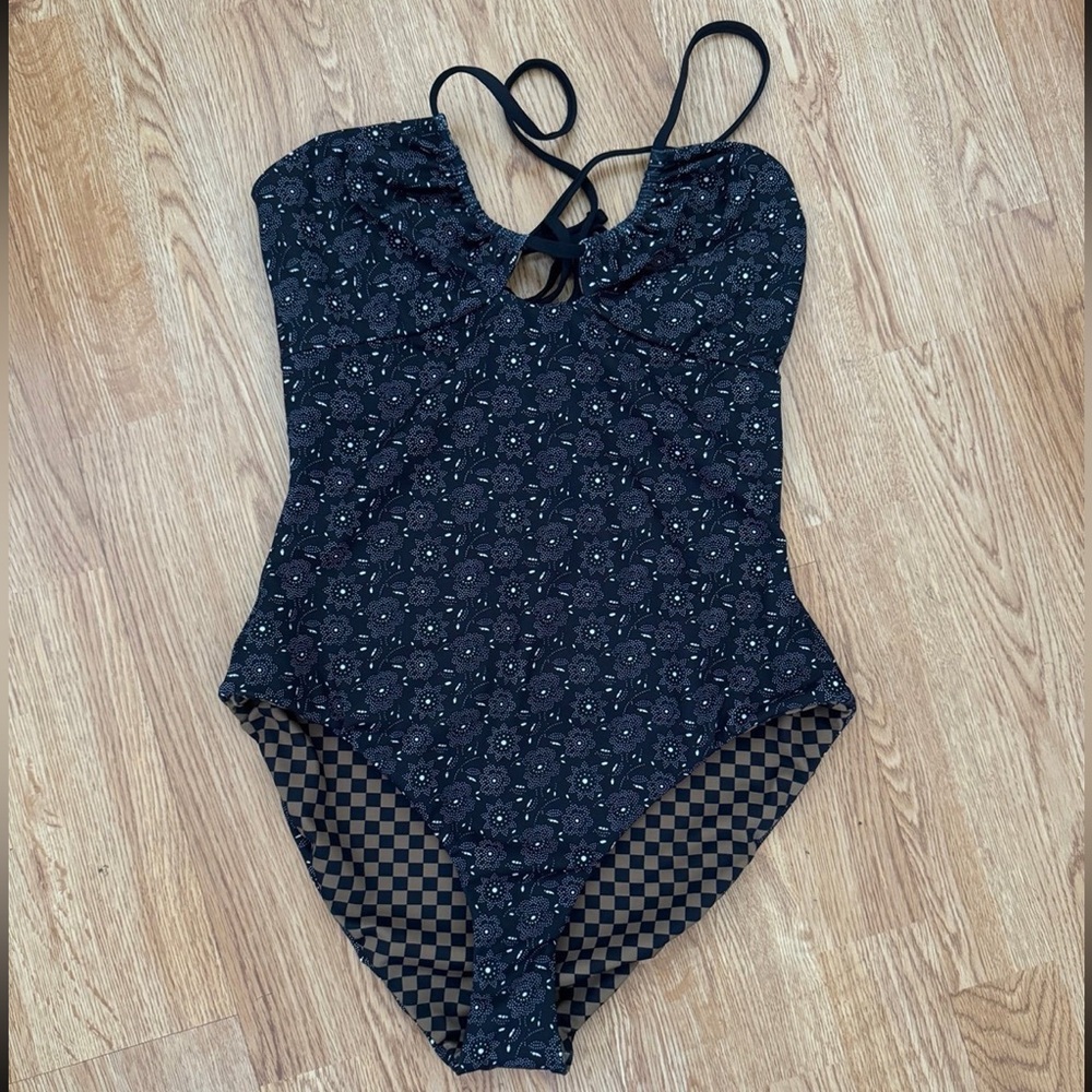 NWT The Great The Reversible Keyhole One Piece